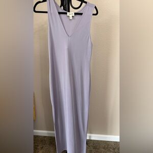 Open Edit Sleeveless Maxi Dress